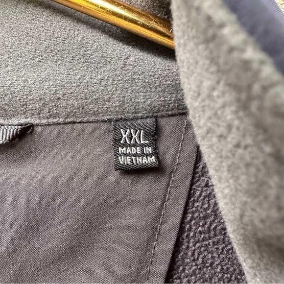 TUMI T-Tech Navy Blue Softshell Jacket XXL TT-0012 Zip Pockets Performance - Picture 5 of 14